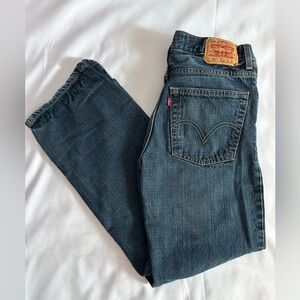 Boy's Levi's 527 Bootcut Jeans size 28 x 28 16 regular